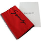 Givenchy Elegant Red Wool Blend Unisex Scarf