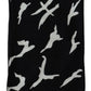 Givenchy Elegant Unisex Wool-Silk Scarf in Black & White