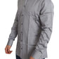 Dolce & Gabbana Elegant Gray Slim Fit Cotton Dress Shirt