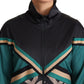 Dolce & Gabbana Chic Multicolor Track Jacket with Logo Mania