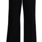 Dolce & Gabbana Elegant Cashmere Wide Leg Trousers