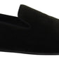 Dolce & Gabbana Elegant Green Velvet Loafers