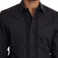 Dolce & Gabbana Elegant Slim Fit Silk Blend Dress Shirt