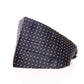 Dolce & Gabbana Elegant Black Silk Polka Dot Cummerbund