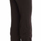 Ermanno Scervino Chic Brown Casual Trousers for Sophisticated Style