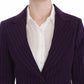 BENCIVENGA Elegant Striped Pant & Blazer Suit