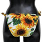 Dolce & Gabbana Sunflower Enchantment Bikini Bottom