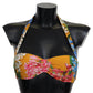 Dolce & Gabbana Sunny Floral Bikini Top - Summer Elegance