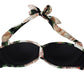 Dolce & Gabbana Floral Elegance Elastic Bikini Top