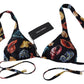 Dolce & Gabbana Seashell Print Chic Bikini Top