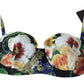 Dolce & Gabbana Floral Elegance Elastic Bikini Top