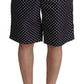 Dolce & Gabbana Polka Dot Elegance Swim Trunks Boxer