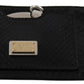 Dolce & Gabbana Elegant Python Pattern Leather Wristlet Wallet