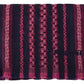 Missoni Elegant Striped Wool Scarf in Black and Pink