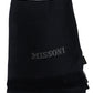 Missoni Elegant Unisex Wool Scarf with Fringes and Logo