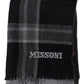 Missoni Elegant Woolen Striped Scarf