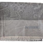 Missoni Elegant Paisley Wool Scarf in Gray