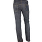 Cavalli Class Chic Grey Regular Fit Denim Delight