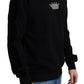 Dolce & Gabbana Black Cotton Crown Pullover Mens Sweater