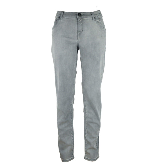 Jacob Cohen Elegant Grey Elasticized Denim Jeans