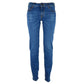 Jacob Cohen Elegant Blue Denim Five-Pocket Style