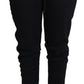 Dolce & Gabbana Elegant Black Jogger Trousers with Iconic Logo