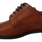 Dolce & Gabbana Elegant Brown Derby Formal Shoes