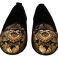 Dolce & Gabbana Elegant Leather Heart Embellished Flats