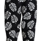 Dolce & Gabbana Elegant Palm Leaf Print Cotton Trousers