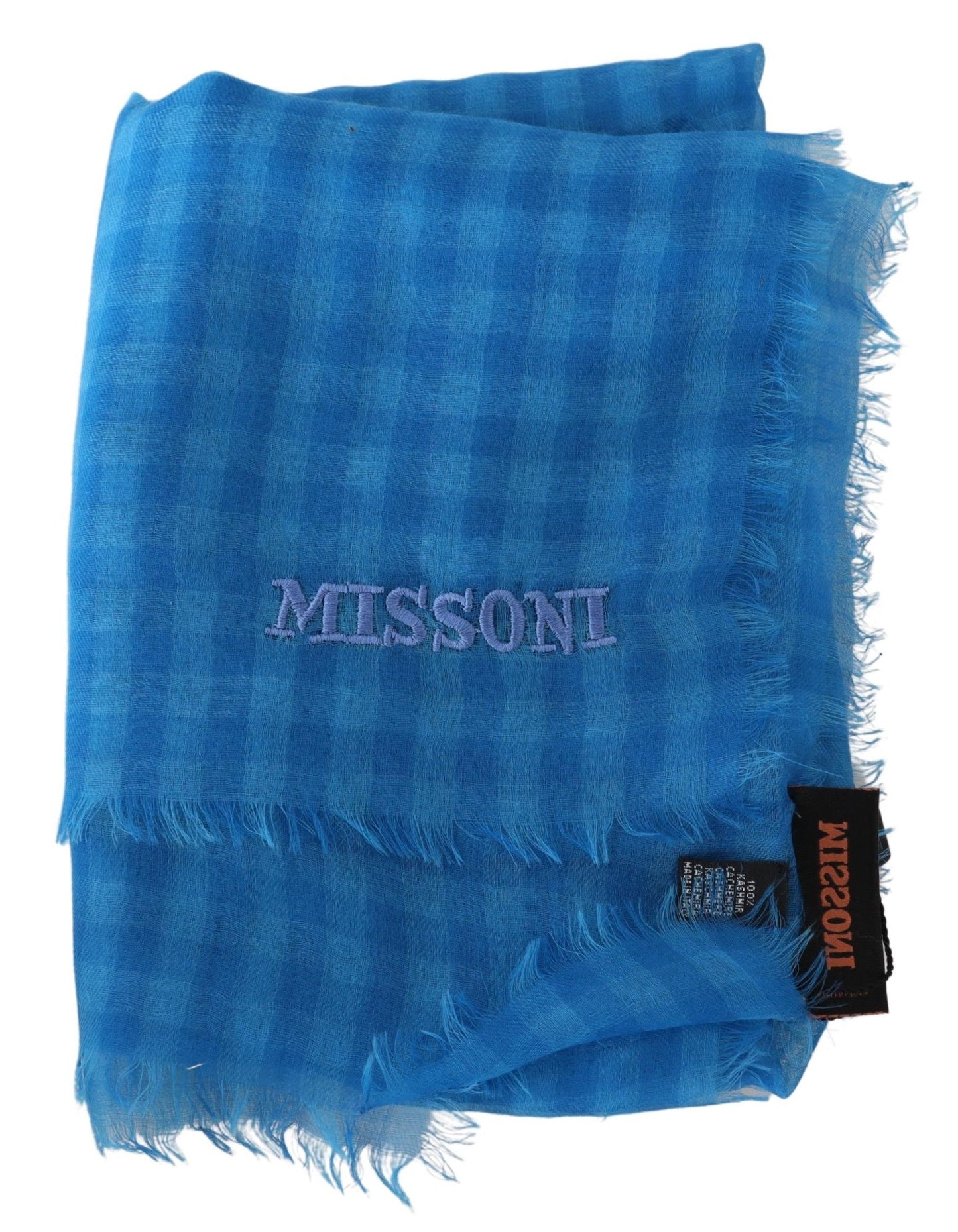 Missoni Chic Checkered Cashmere Scarf