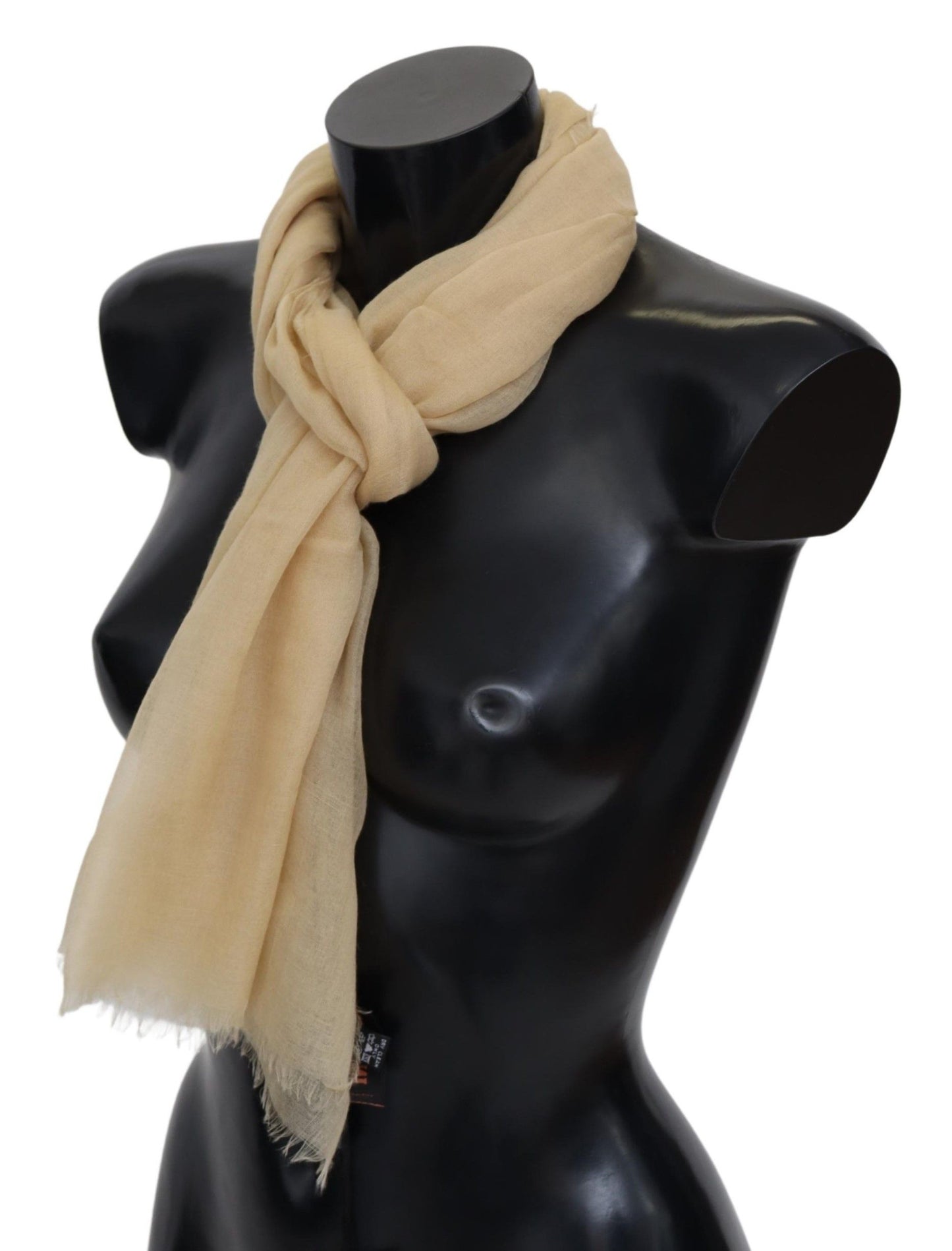 Missoni Elegant Cashmere Scarf in Beige