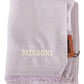 Missoni Lavender Cashmere Scarf with Signature Lines