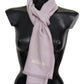 Missoni Lavender Cashmere Scarf with Signature Lines