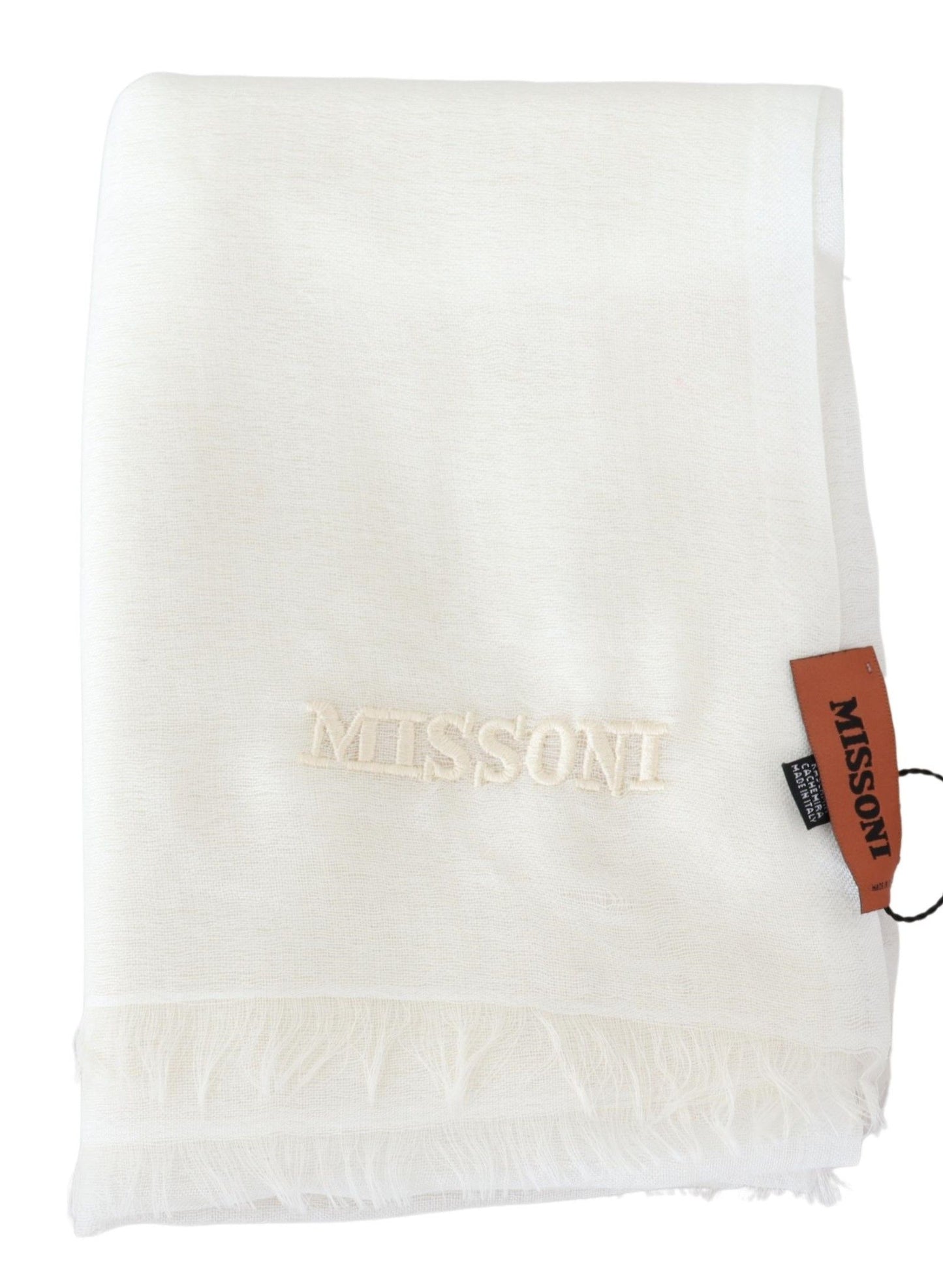 Missoni Elegant Cashmere Patterned Scarf - Unisex Luxury Accessory