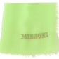 Missoni Chic Cashmere Scarf with Signature Embroidery