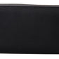 Dolce & Gabbana Elegant Textured Leather Zip-Around Wallet