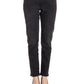 Jacob Cohen Black Cotton Karen Jeans with Pony Skin Patch