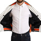 Dolce & Gabbana Regal Lion Bomber Jacket in White