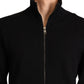 Dolce & Gabbana Elegant High Neck Cashmere Blend Sweater