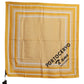 Dolce & Gabbana Elegant Striped Silk Square Scarf