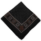 Dolce & Gabbana Elegant Black Silk Pocket Square