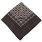 Dolce & Gabbana Elegant Silk Pocket Square in Rich Brown