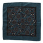 Dolce & Gabbana Elegant Floral Silk Pocket Square