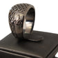 Nialaya Exquisite Silver Mens Statement Ring