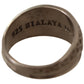 Nialaya Exquisite Silver Mens Statement Ring