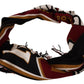 Dolce & Gabbana Multicolor Wool Knit DG King Shawl Wrap Scarf