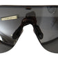 Dolce & Gabbana Chic Crystal Adorned Metal Sunglasses