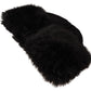 Dolce & Gabbana Elegant Black Cashmere Alpaca Fur Beanie