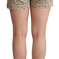 Dolce & Gabbana Chic Polka Dot Cotton Stretch Shorts