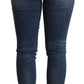 Dolce & Gabbana Elegant Mid Waist Skinny Blue Jeans